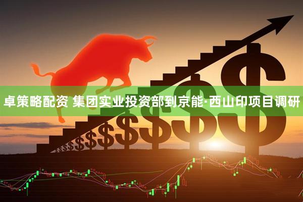 卓策略配资 集团实业投资部到京能·西山印项目调研